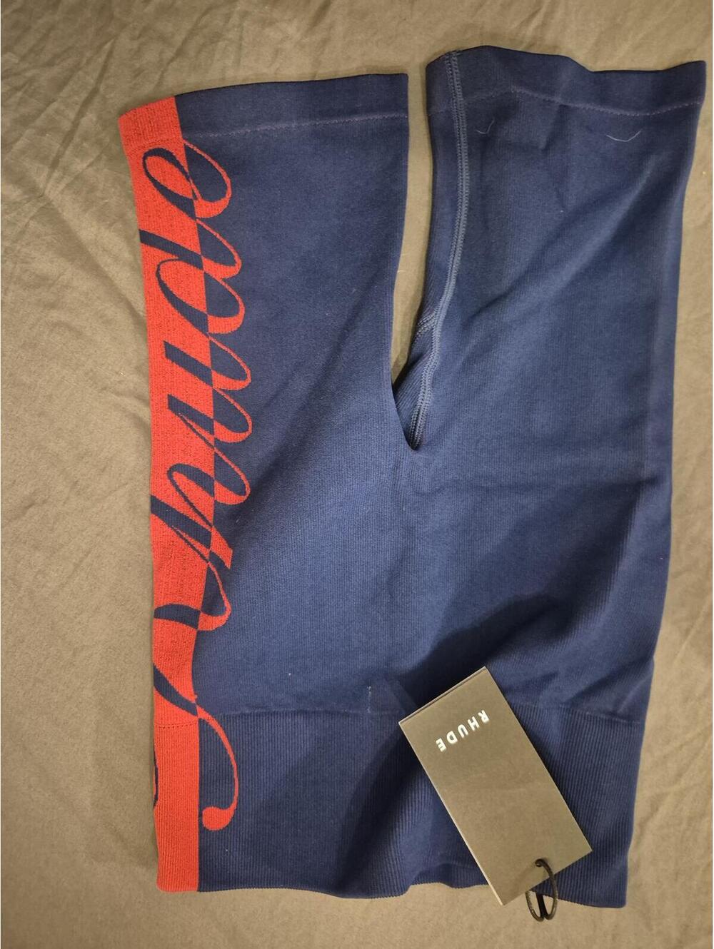 Rhude Womens Core Techknit Size Small Bike Shorts